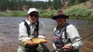 Guiding Near Deckers, CO