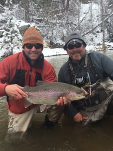 Geno and Guest at Boxwood Gulch Ranch