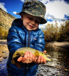 kids fly fishing