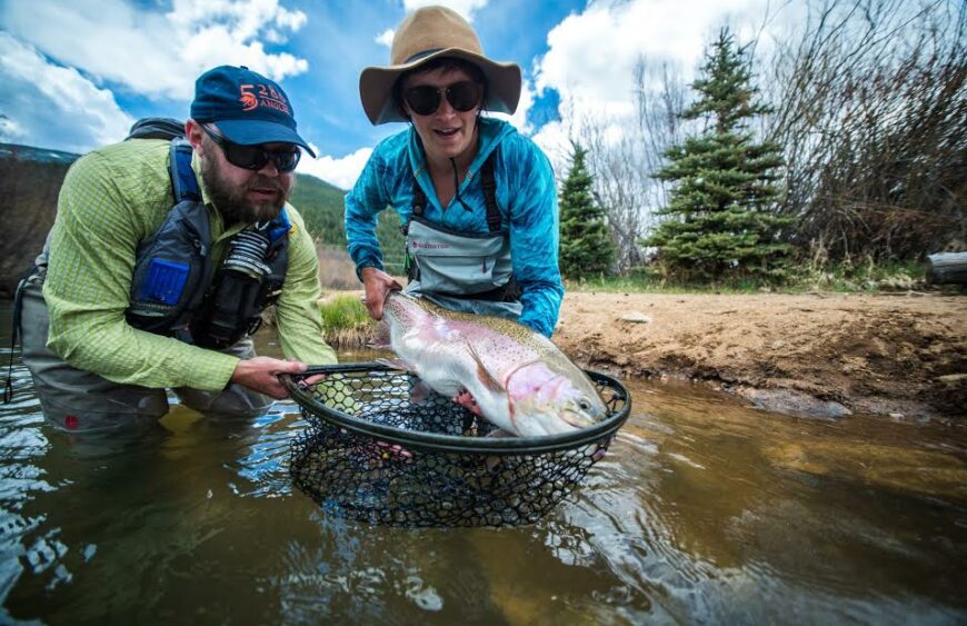 Huge trout - 5280 angler - Boxwood Gulch