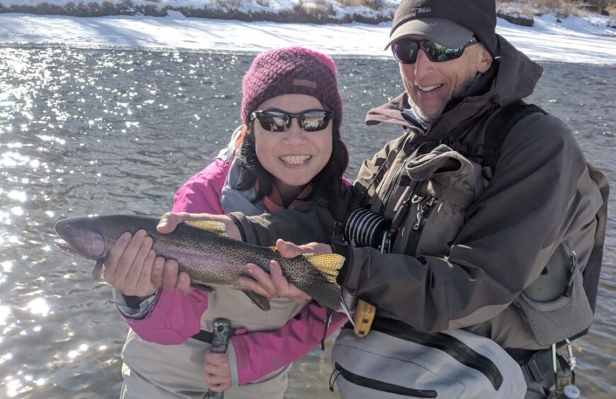 Winter Fly Fishing in Colorado