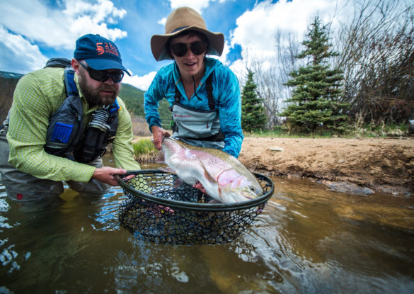 Huge Trout at Boxwood Gulch Ranch