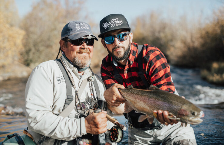 fly fishing Boxwood Gulch with 5280 Angler