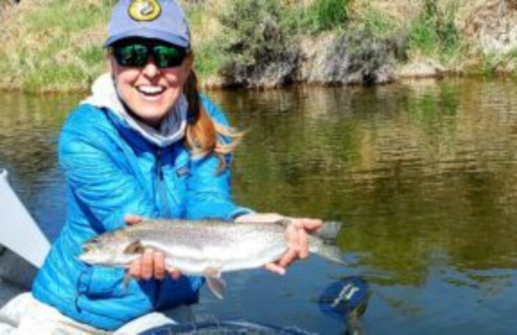 Gray Reef Fly Fsihing with Karin Miller