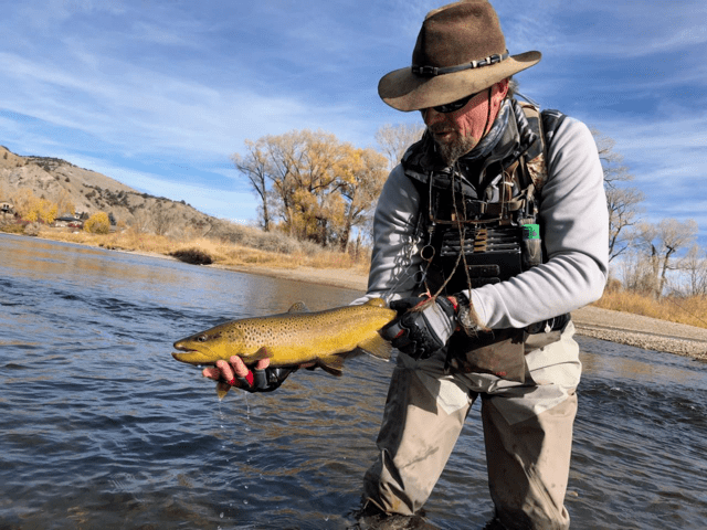 Guide Ron Pecore with nice West Slope Brownie