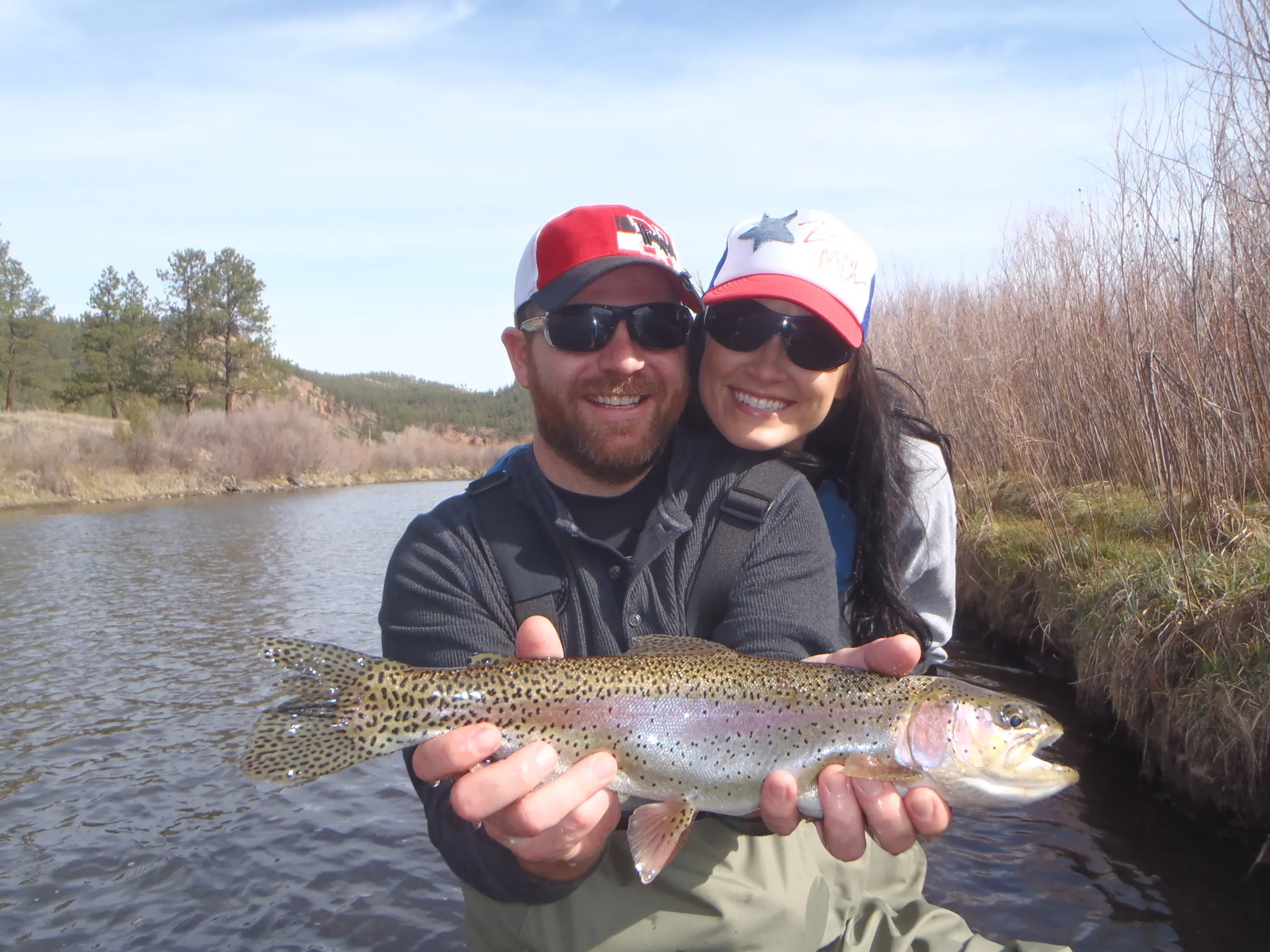 5280angler Couple Trout Fishing